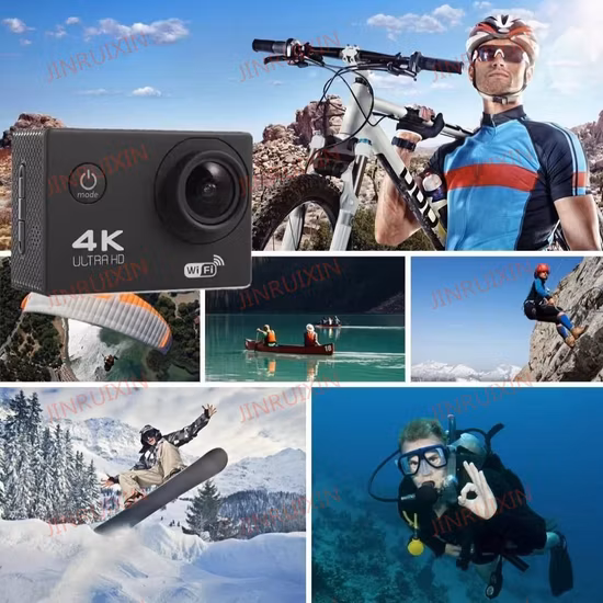 P7 1080P アクションスポーツ WiFi ボディ防水ダイビングカメラ